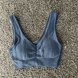 Aerie Blue Padded Sports Bra